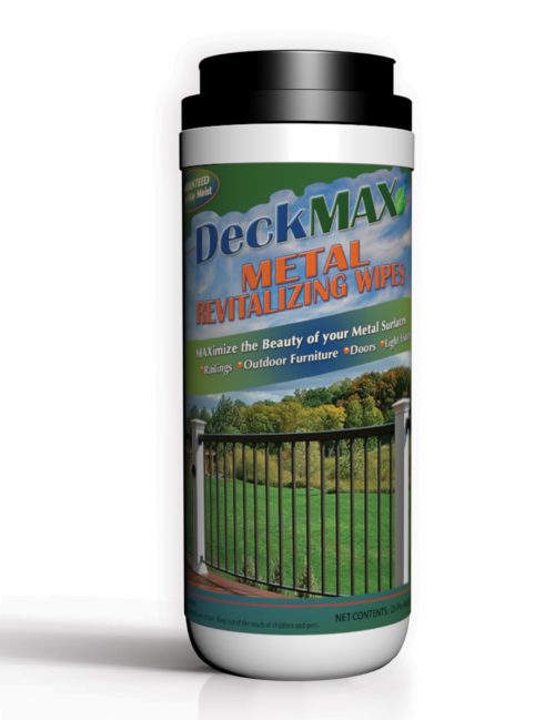 metal-wipes outdoor metal railing cleaner | DeckMax®