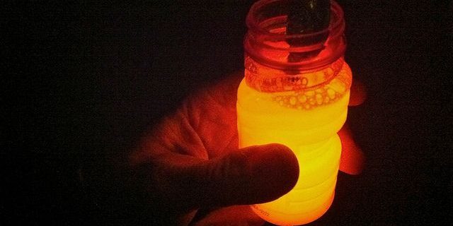 Glow-in-the-Dark Bubbles