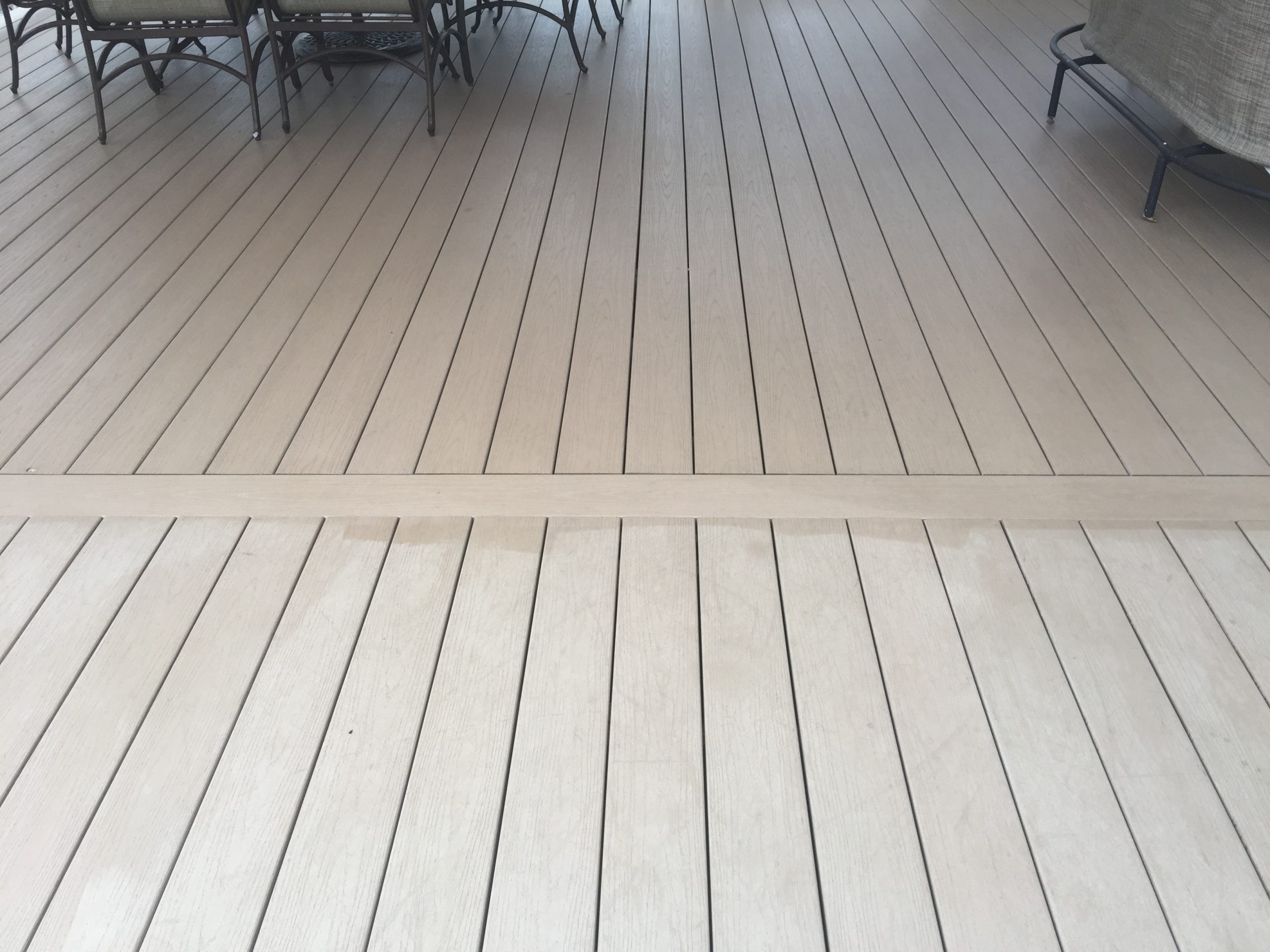 DeckMAX professional deck cleaning solutions before and after
