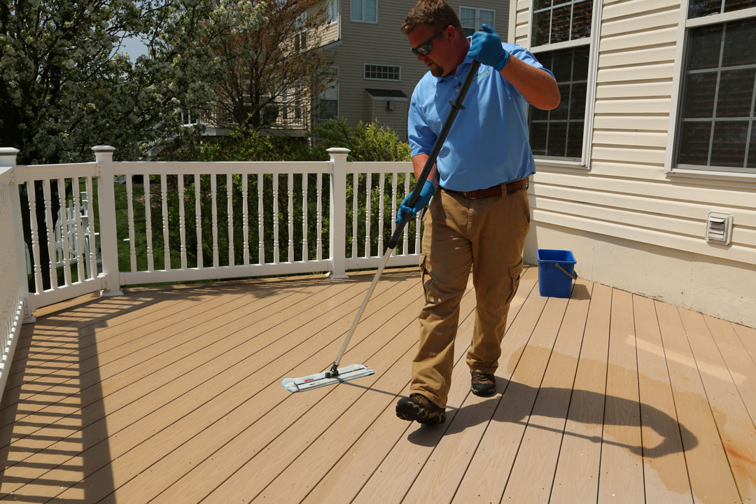 professional deck cleaning services DeckMax