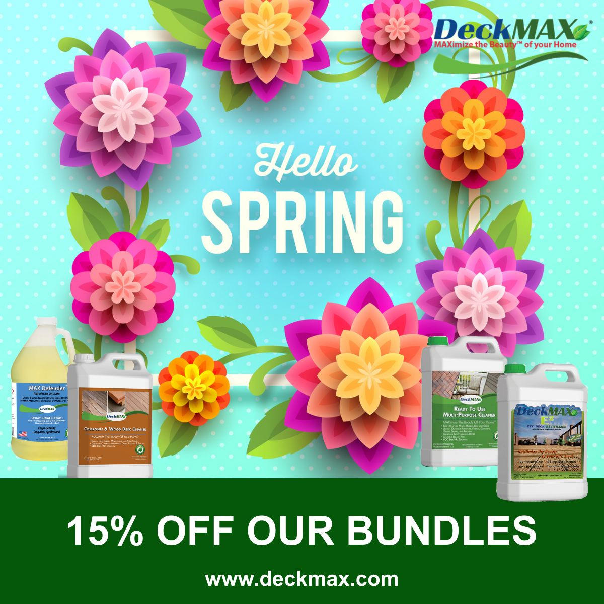 deckmax bundle spring sale